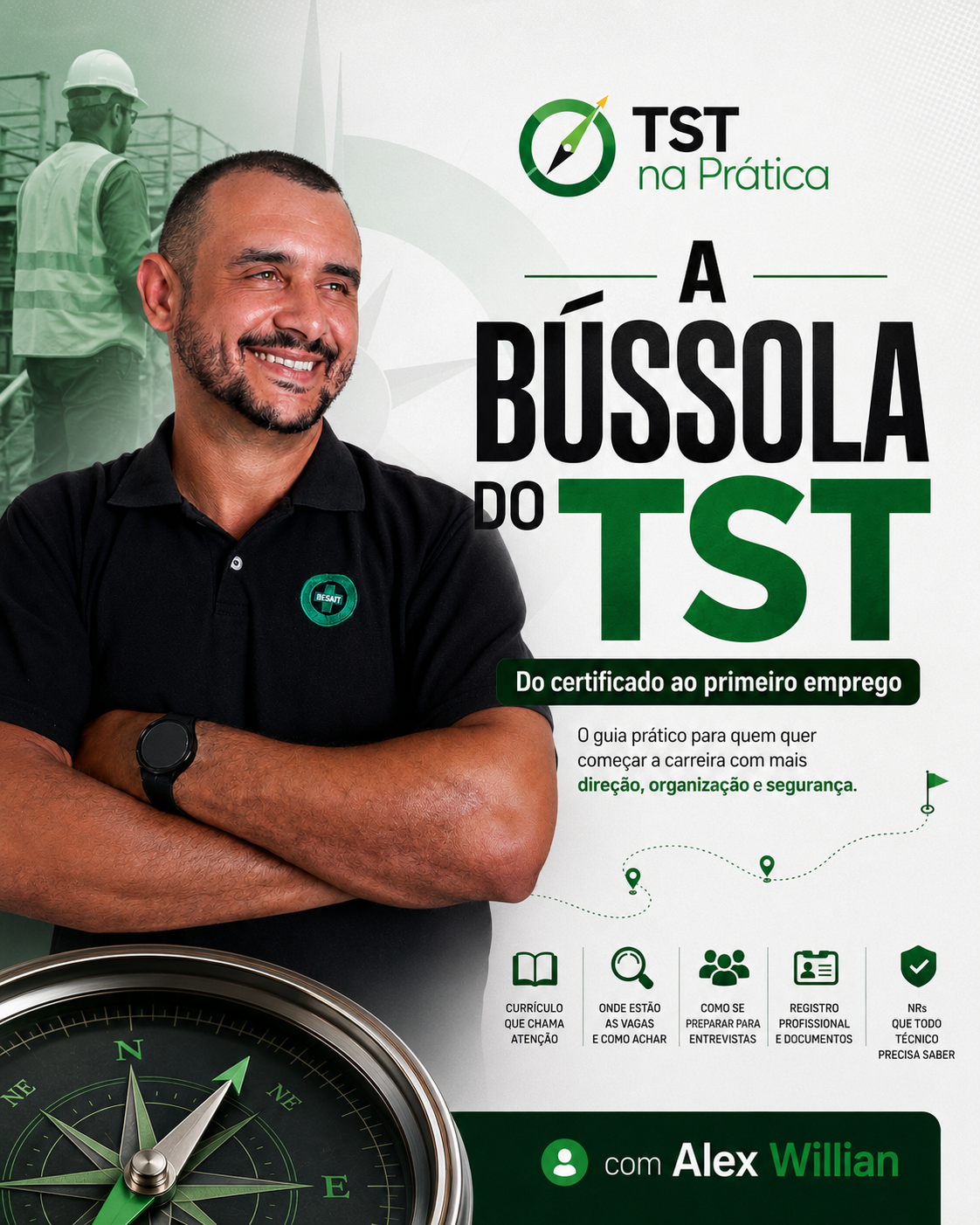 Capa de A Bússola do TST